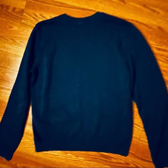 abercrombie kids Boys Navy Blue Pullover Sweater Crew Neck Size Medium Soft - Picture 10 of 10